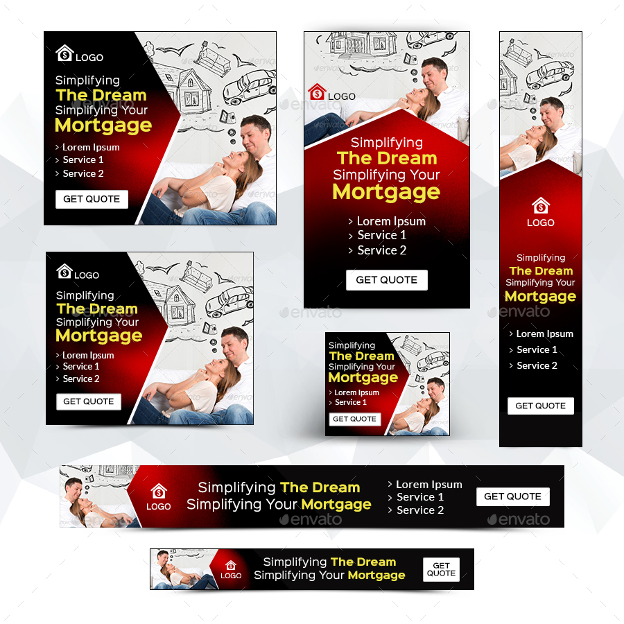 Mortgage Banners by doto GraphicRiver